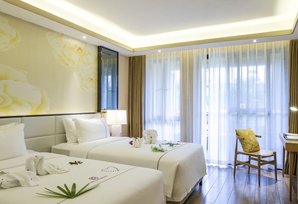 Yuetianxia Hot Spring HotelHot Spring Villa Twin Room