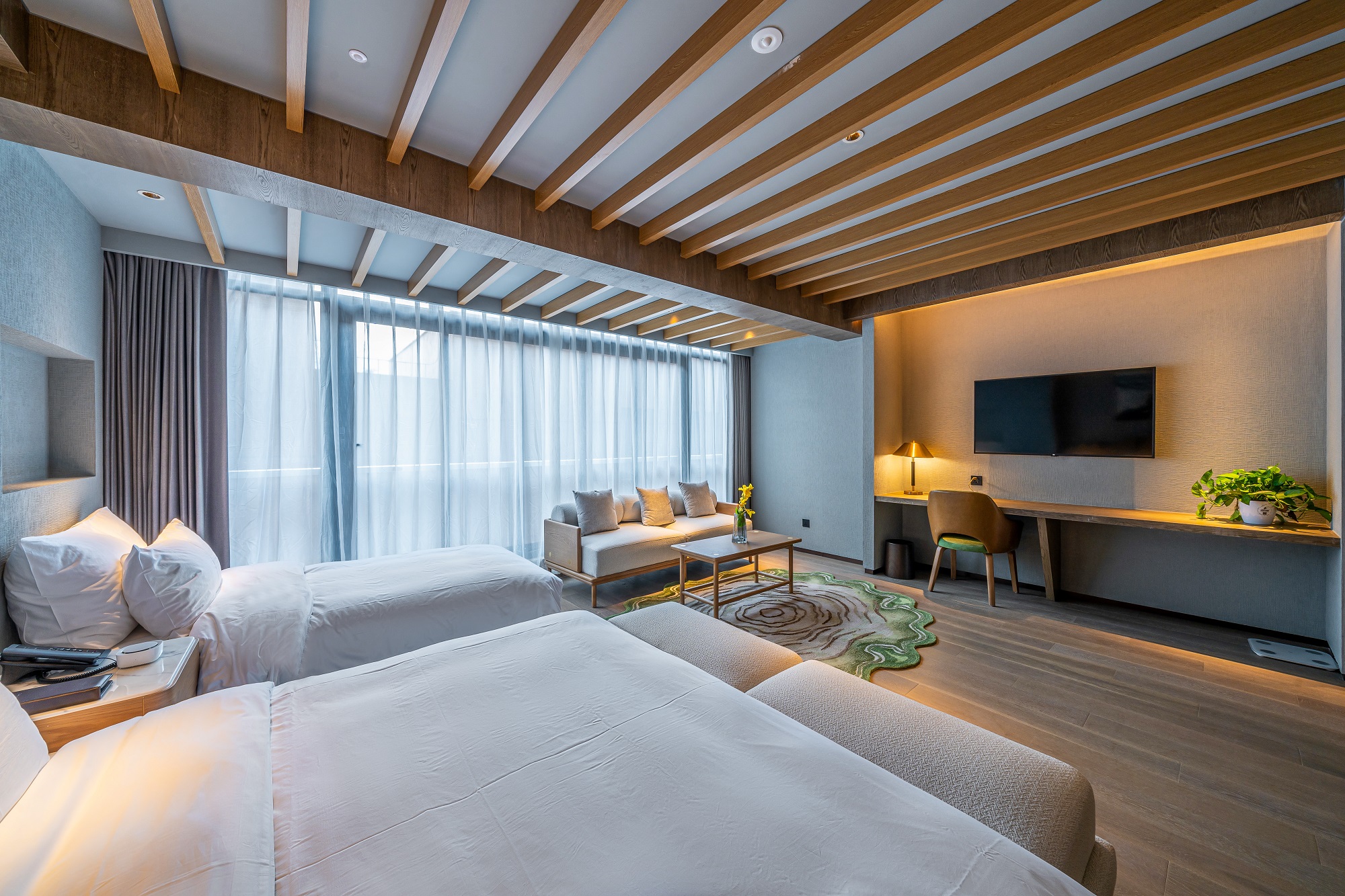 温馨雅致家庭房【童趣树屋+萌宠同乐+亲子度假】