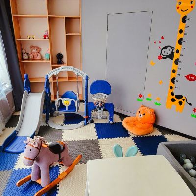 親子｜三床「孩童樂園用品+獨立孩童床+繁華夜景+小度」 S雲·非特智慧飯店（長沙五一廣場IFS國金中心店）優惠