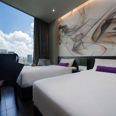 城景高級雙床房 薰衣草 V 飯店優惠