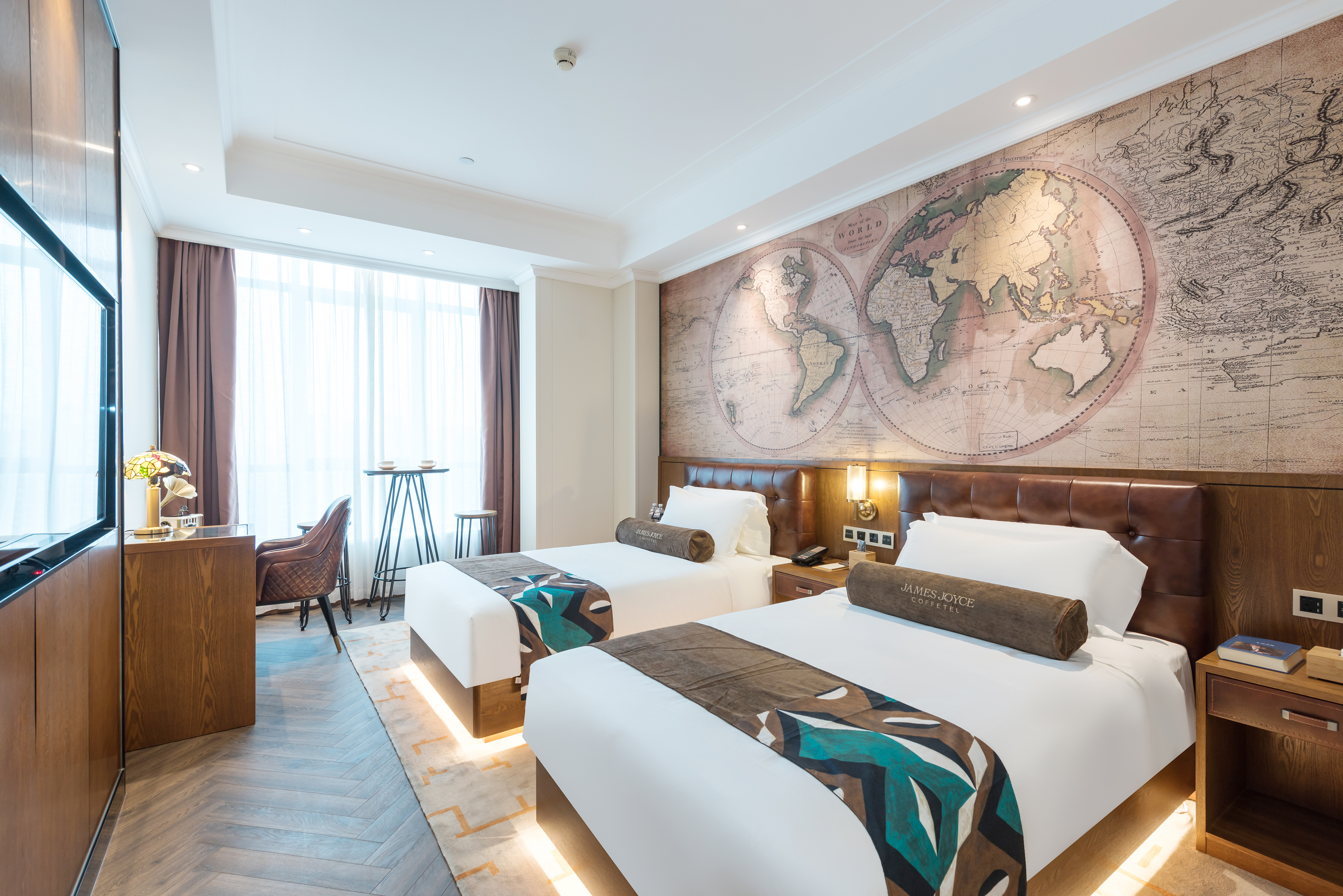 啡凡河景双床房（可投屏电视）