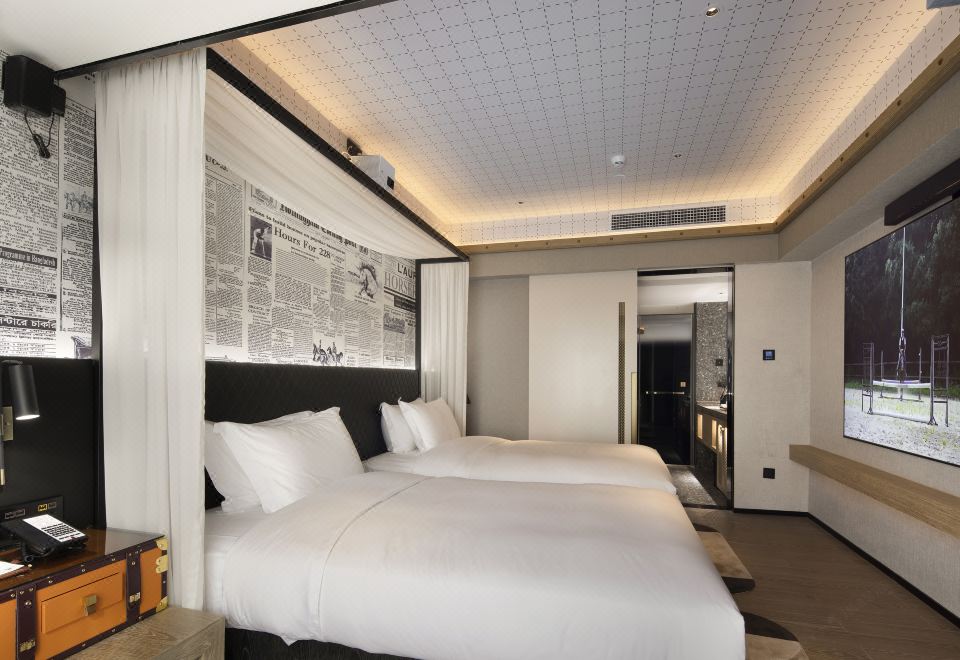 ARTHUR HOTEL CANTON TOWER GUANGZHOUArthur Deluxe Room With Twinbeds