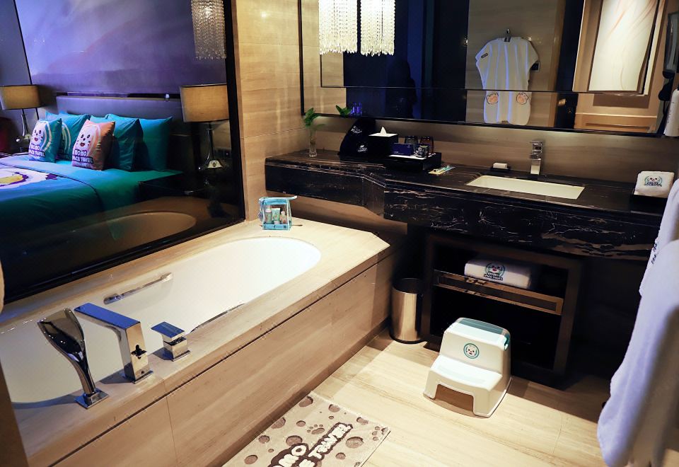 MOMO虎萌萌亲子主题大床房