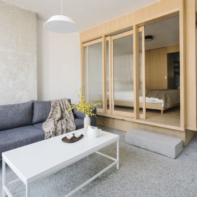 行政一居室（廚房+洗衣機+冰箱） baseLITE佰舍服務式公寓（上海浦東張江店）優惠