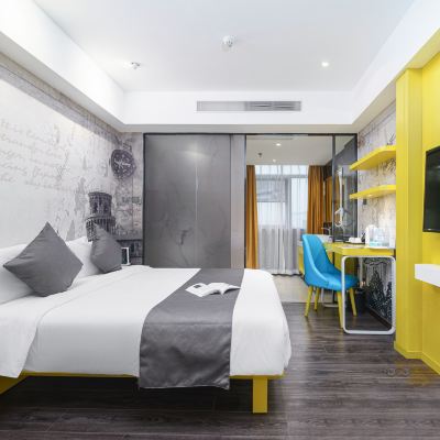 特惠大床房【記憶枕+飯店公區自助洗衣房】 深圳凱諾雅飯店（寶安國際機場T3航廈固戍地鐵站店）優惠