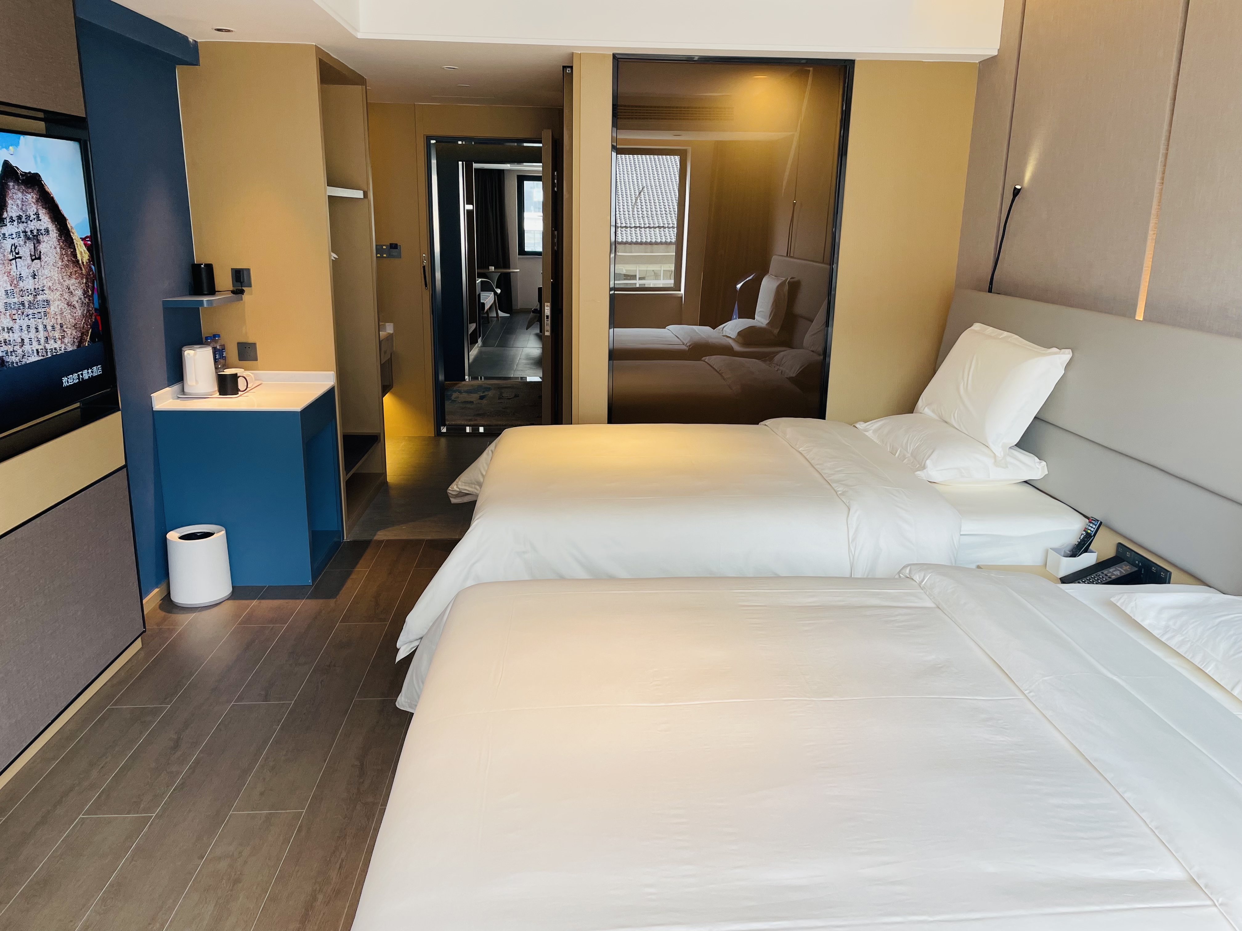 智慧优选双床房（电视投屏·零压床垫·智能声控·中央软水）