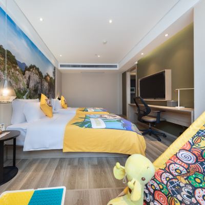 幾木親子雙床房 廣州花都廣場地鐵站亞朵飯店優惠