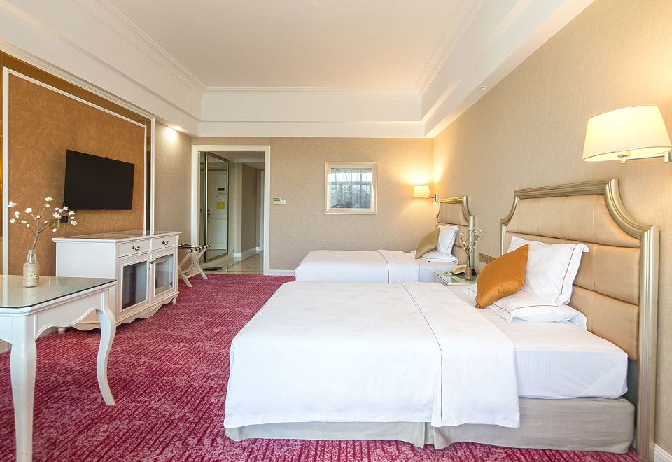 高級清新雙床房