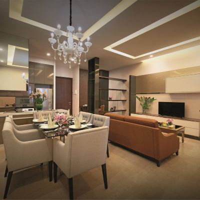 兩卧室尊貴套房(1張大床和2張單人床) @ 帝盛公寓 吉隆坡帝盛酒店優惠