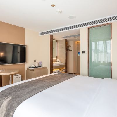 豪華大床房（慕思床墊+淋浴音樂+空氣凈化器） 麗楓飯店（廣州火車站越秀國際會議中心店）優惠