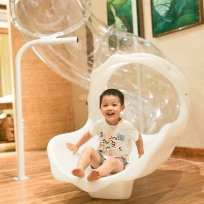 螺旋滑梯家庭雙臥室套房（乳膠床墊+鵝絨床品+膠囊機） 成都錦投·古跡飯店（春熙路太古裡店）優惠