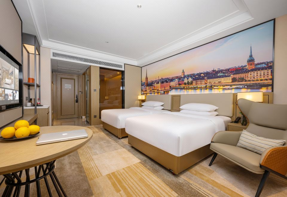 豪华双床房（智能客控+养生床垫+电视投屏）