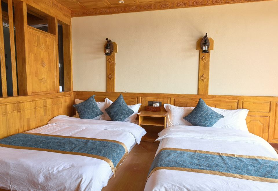 暖山|蒼云觀景親子雙床房（觀拇指山景+看絕美日出）