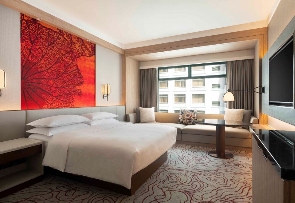 一室房，特大床