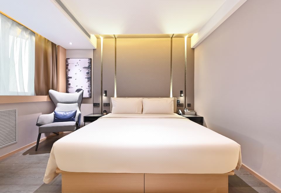 几木大床房（深睡枕Pro+手机投屏+小冰箱）