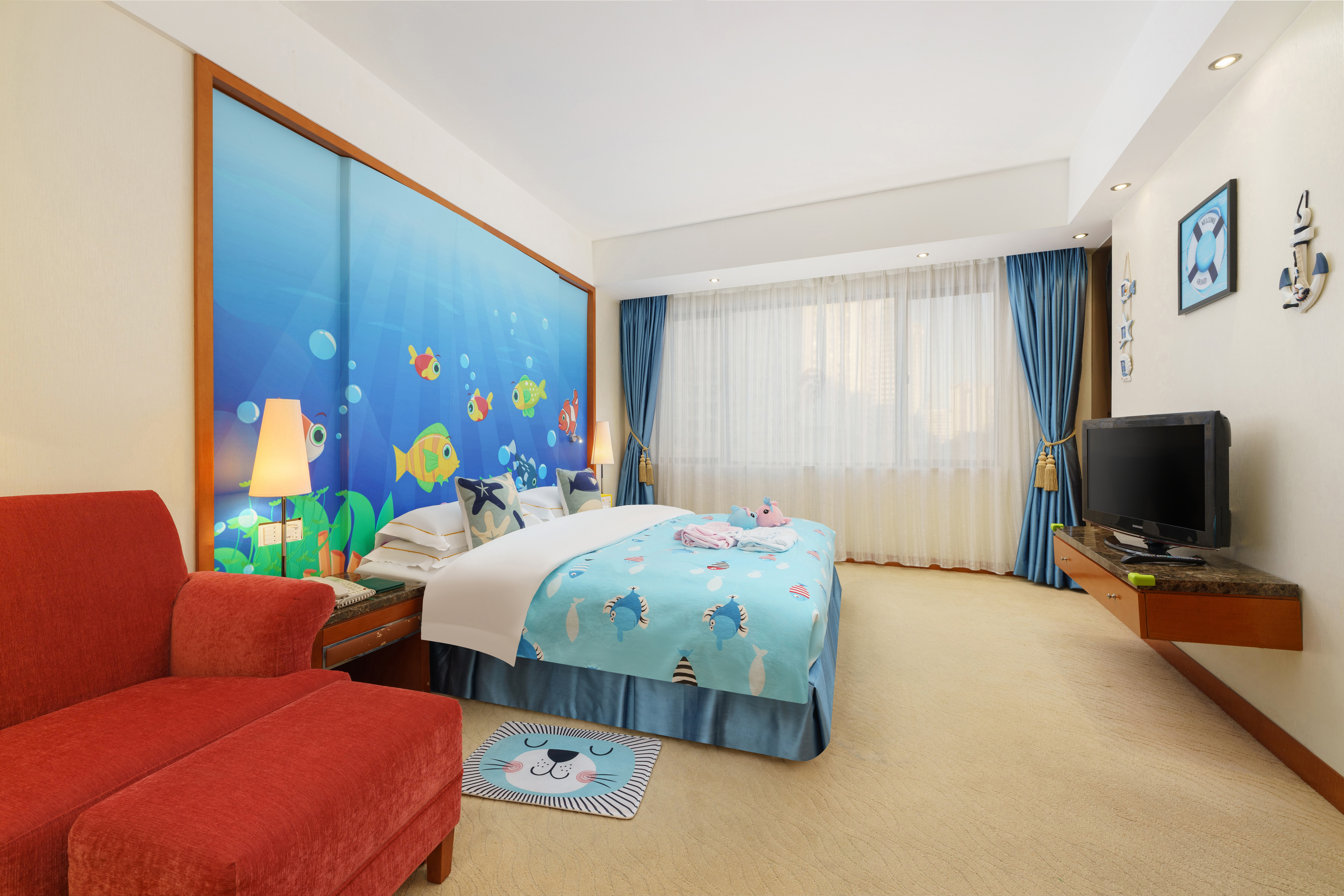 Shantou Golden Gulf  Hotel (Vientiane City)童趣双床房