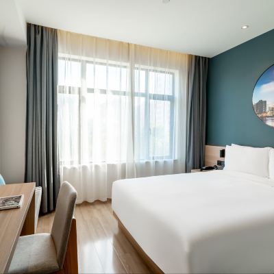 高級大床房 上海陸家嘴民生路地鐵站亞朵飯店優惠