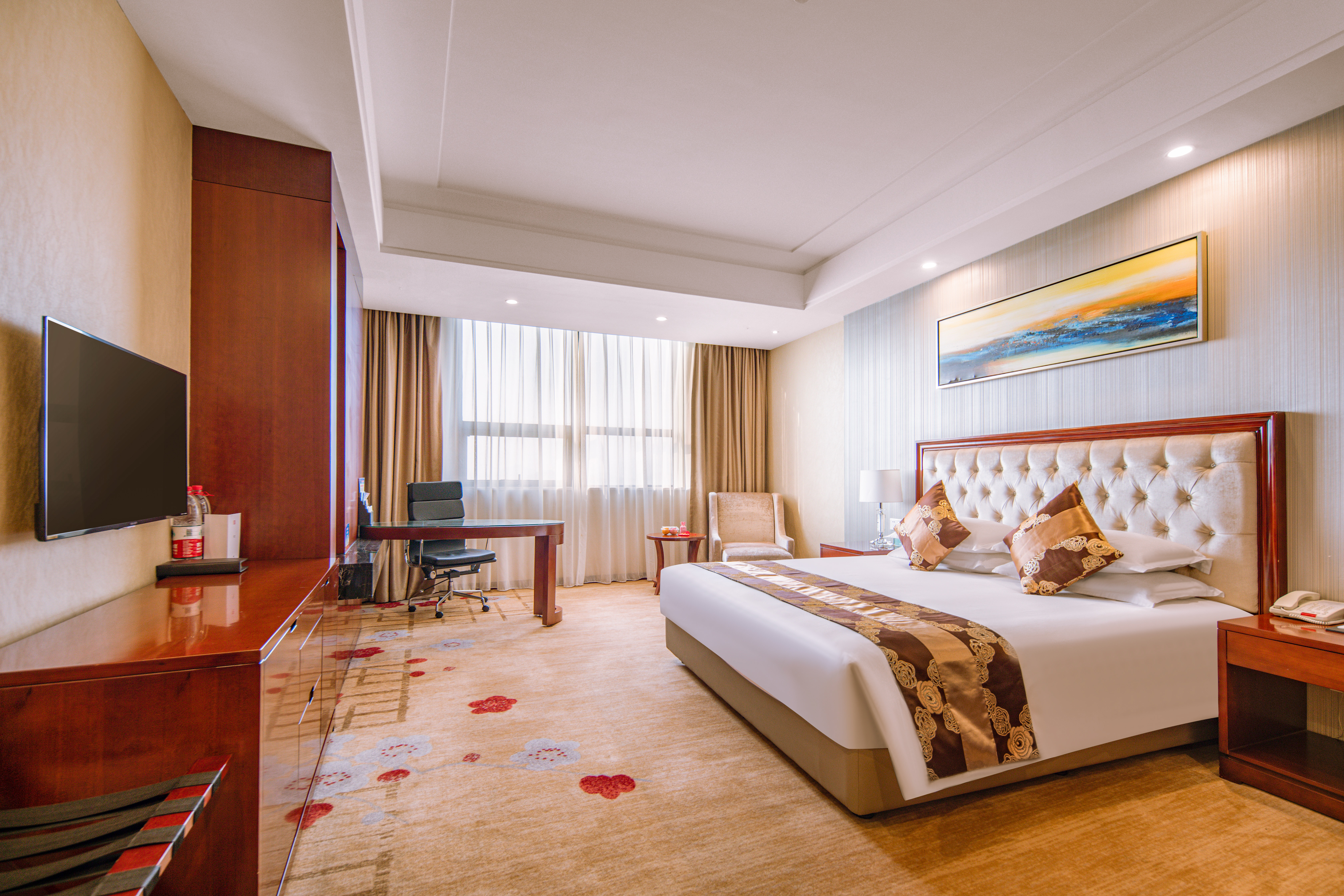 高級市景大床房