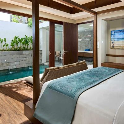 一臥室豪華泳池別墅 Cross峇裡島大浪度假村優惠