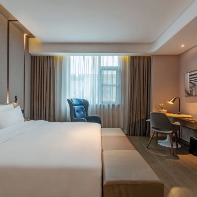 幾木大床房（Mini小冰箱+投屏電視+深睡枕PRO） 廈門機場五緣灣亞朵飯店優惠