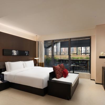 270°景觀星空花園大床房（智能客控＋空中花園） 廣州永慶坊瞻雲精選飯店優惠