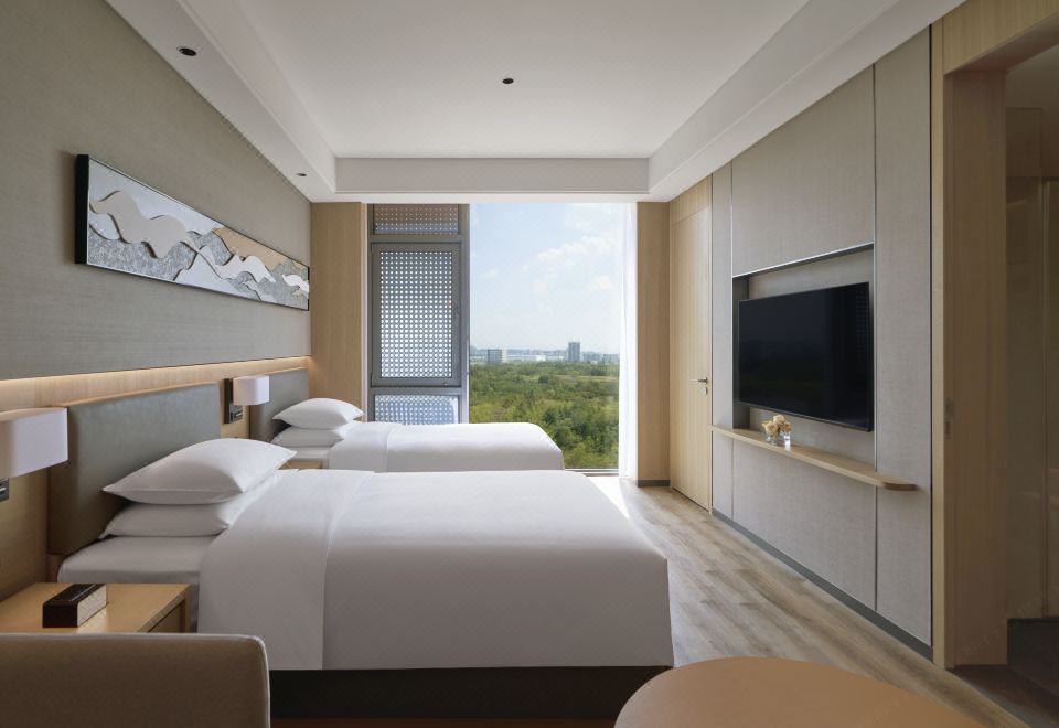 双床房（带梳化床）