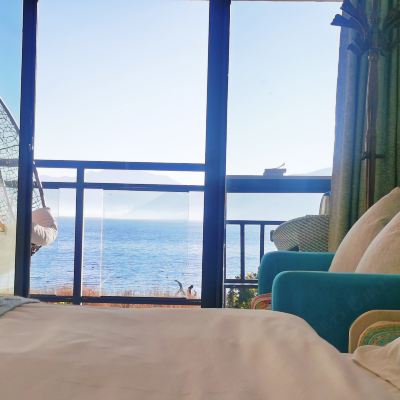 雲端-空調全湖景日出浪漫大床房 瀘沽湖起點棧客棧優惠