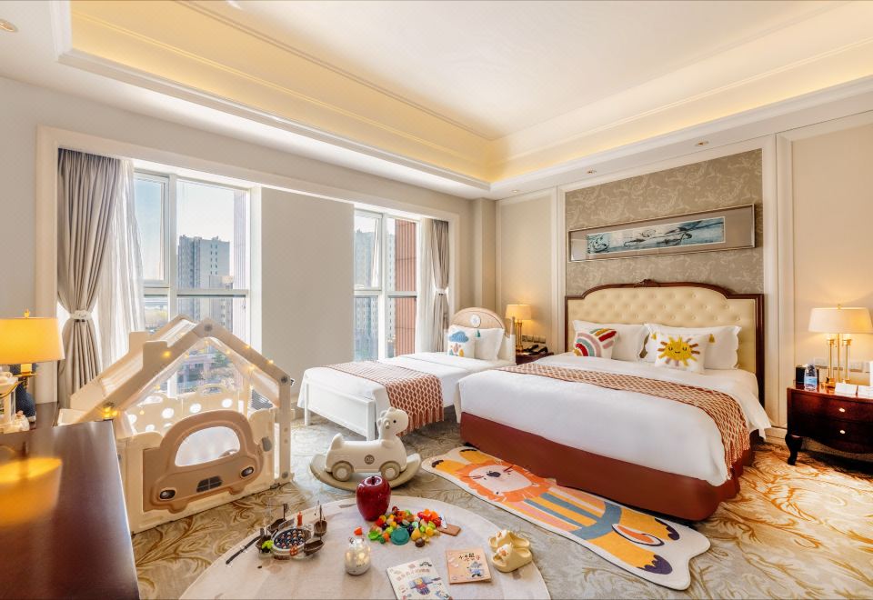 家庭亲子城景房【小童帐篷+玩具+小爱音响+星空灯】