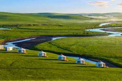 Hulunbuir Old Barag Banner Morigele River Cloud Ranch Hotele w: 