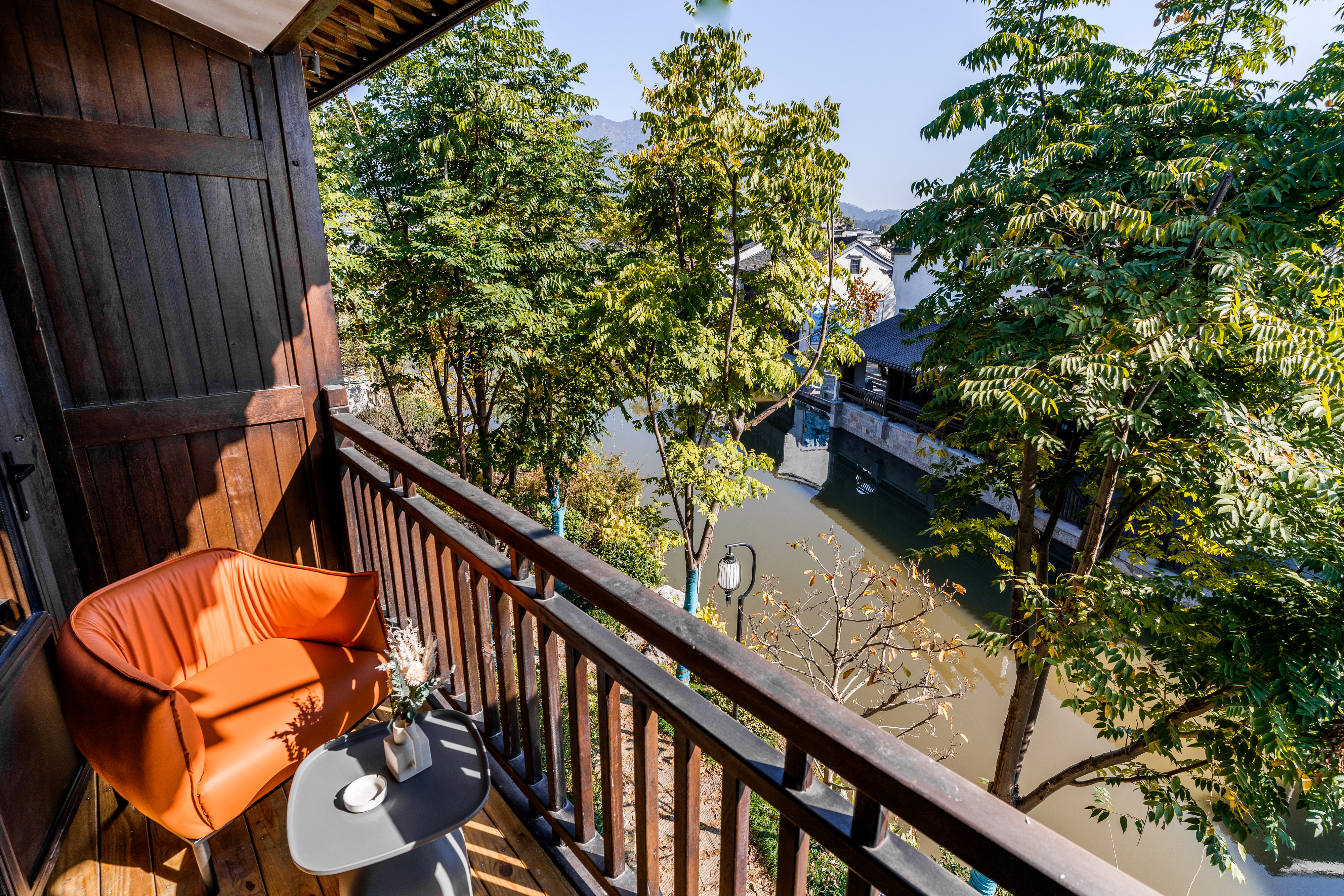 玉带河景LOFT家庭套房