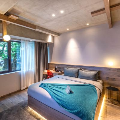 芳華•大床房（恆溫馬桶，mini冰箱，投屏電視） 蘇州·璞宿飯店（觀前街拙政園店）優惠