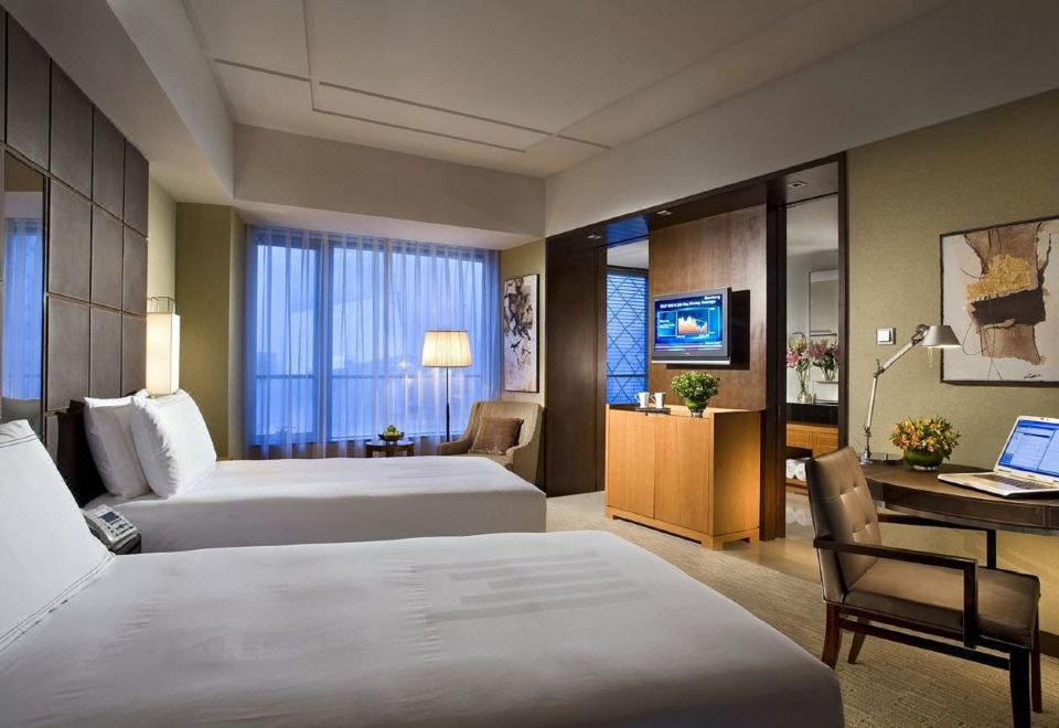 央视景观双床房