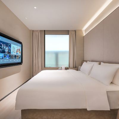 豪華大床套房（獨立會客區） 桔子水晶北京天安門王府井飯店優惠