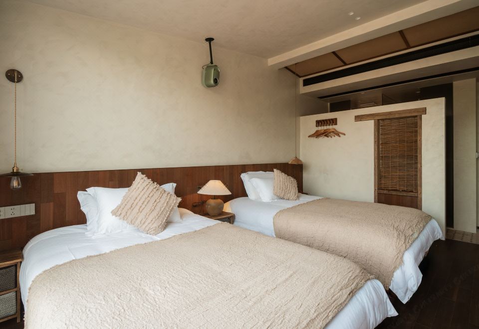 捌然双床房（高清影视.零压床垫.进口深睡枕.乾湿分离