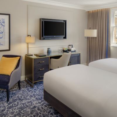特大床或雙床（帶摺疊床） 倫敦尤斯頓希爾頓酒店優惠