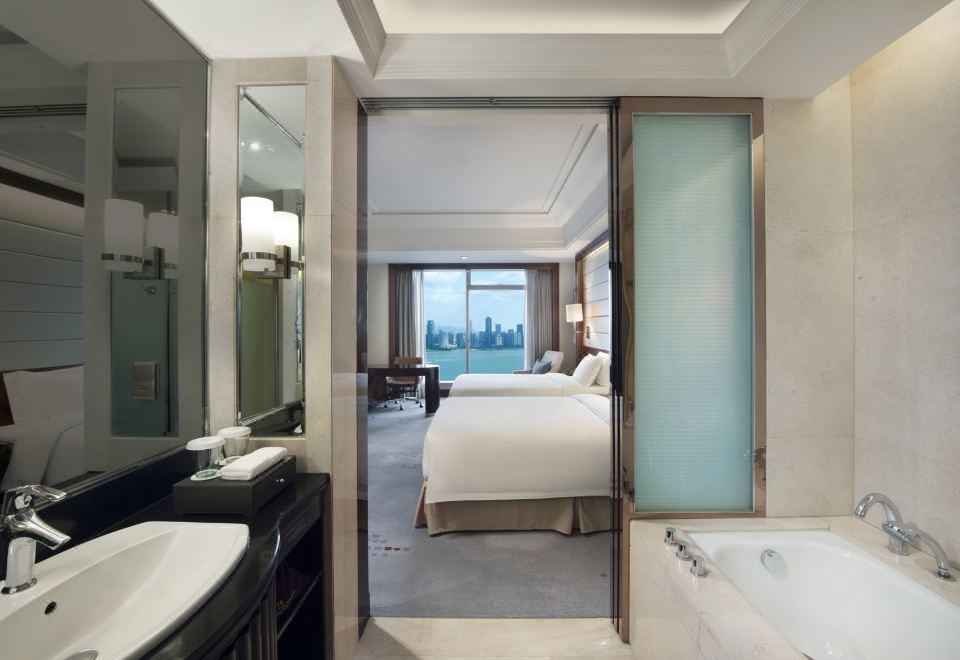 高級房 雙床 江景