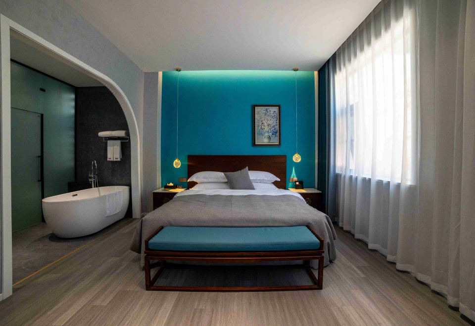 Zhongzhou Yueyin Fuxishan Huimeng Mountain ResidenceVilla Suite - Zhi Sheng Residence