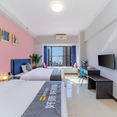 雅緻·零壓舒睡雙床房 逸品賓閣飯店公寓（琶洲會展中心萬勝圍地鐵站店）優惠