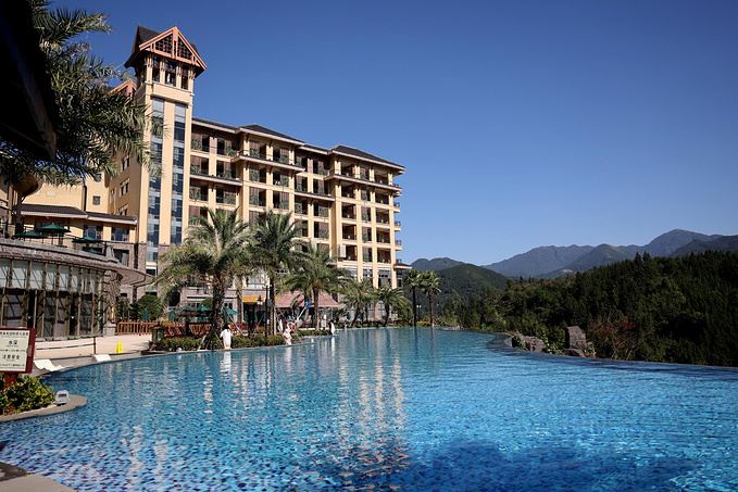 酒店A栋泳池观景双人房I独立泡池