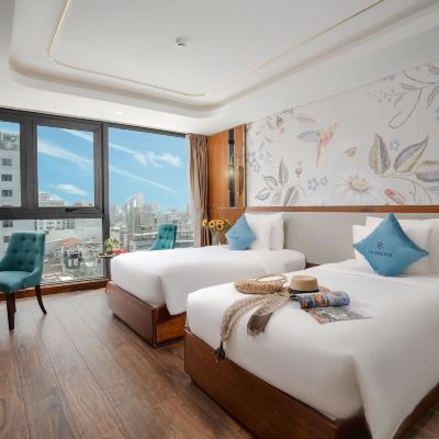 Deluxe Twin Room With Ocean View