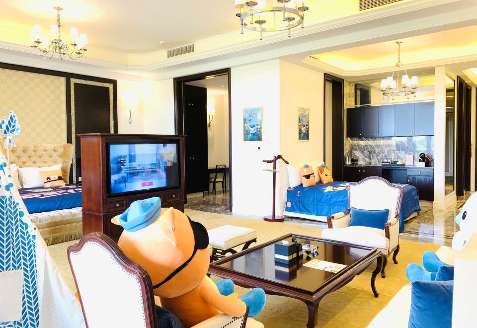 海底小纵队主题亲子家庭套房