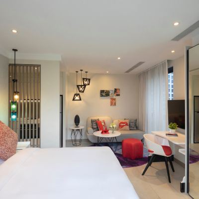 尊貴一室房 新加坡奧克伍德開放式公寓飯店優惠