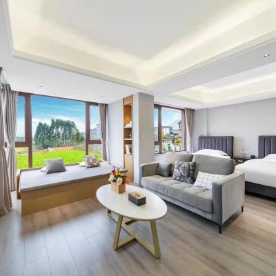 輕質雙床房-可吸煙 銀座佳驛輕居（峨眉山店）優惠