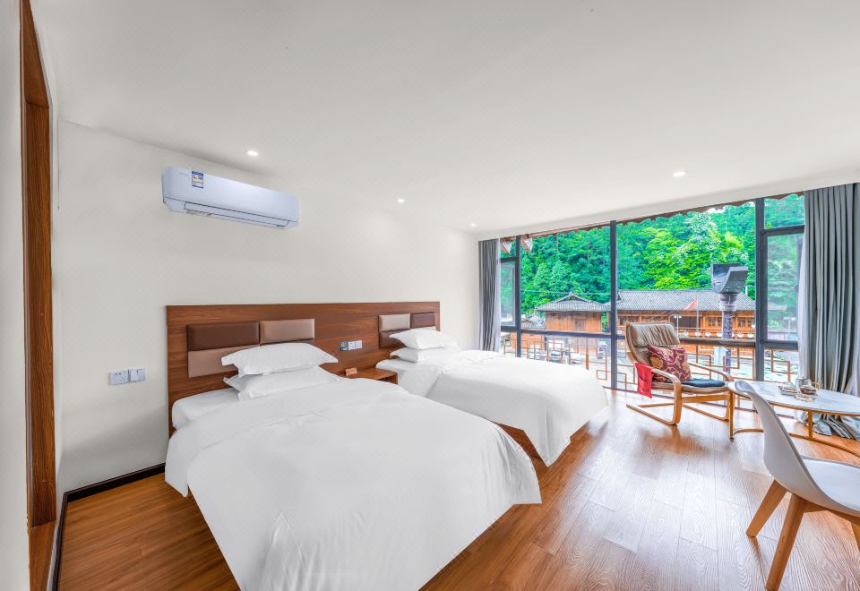 高级山景双床房