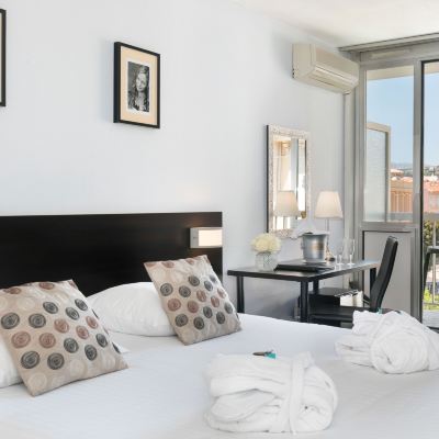 Privilege Double Room with Balcony 1 King bed Best Western Hotel Mediterranee Menton Promo Code