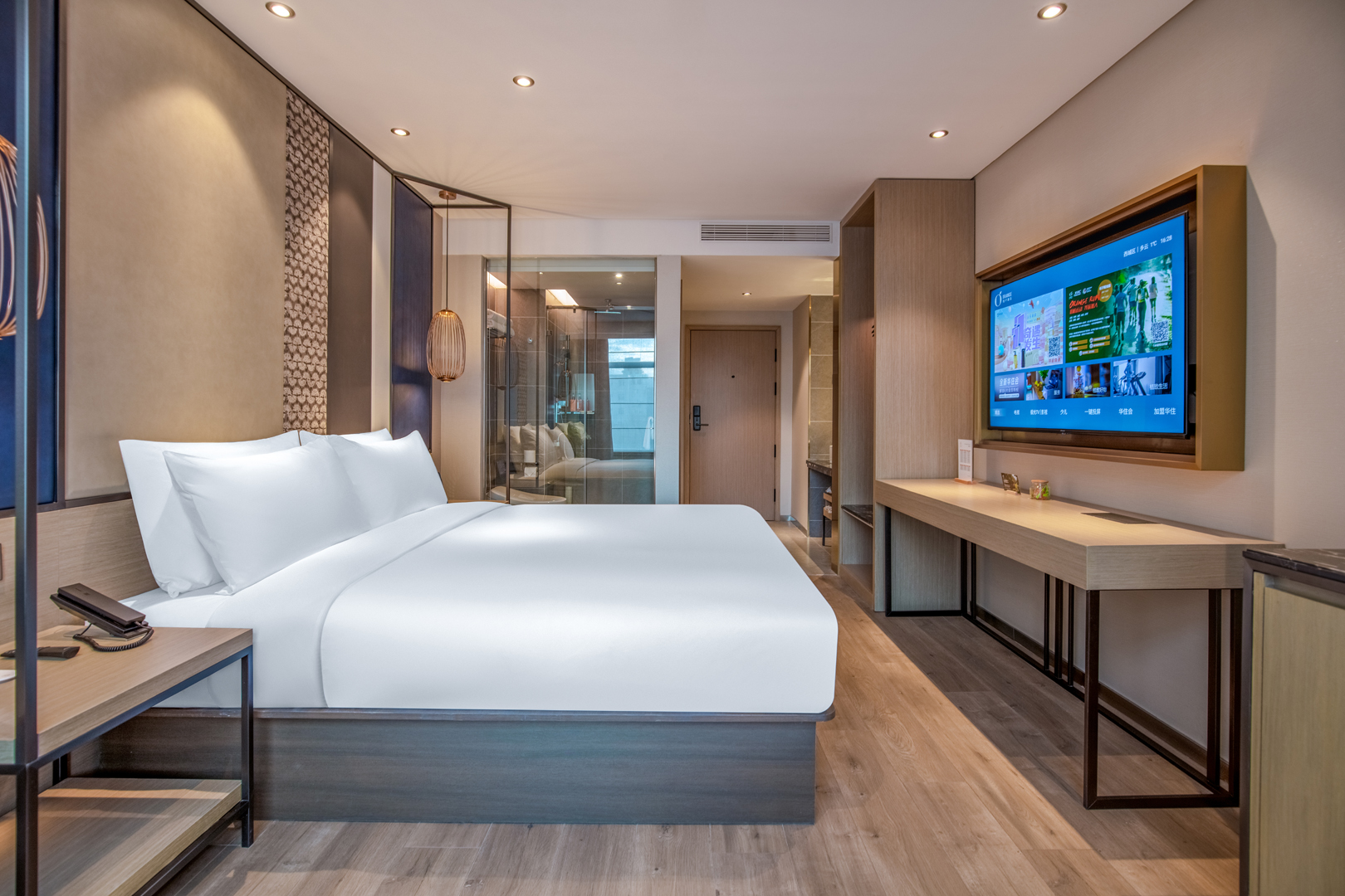 民族风情（智能客控+电视投屏+小冰箱）