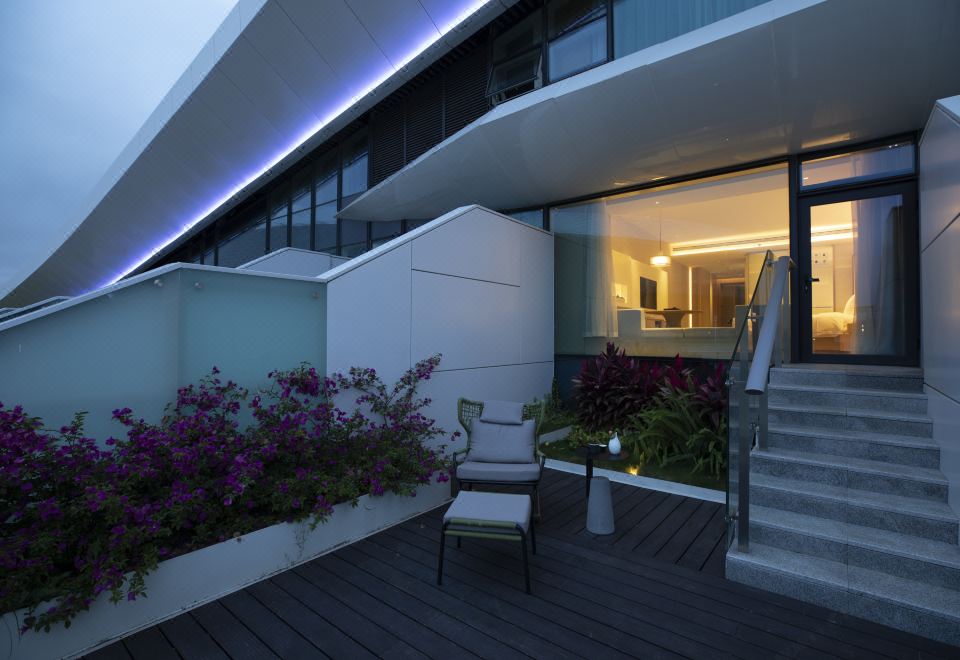 豪華庭院雙床房