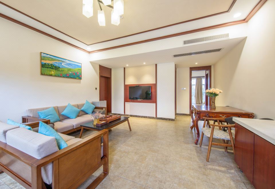 Baodun Lake Hushan Hot Spring ResortVenice Villa - 2-Room, Lake-View (1 living room)