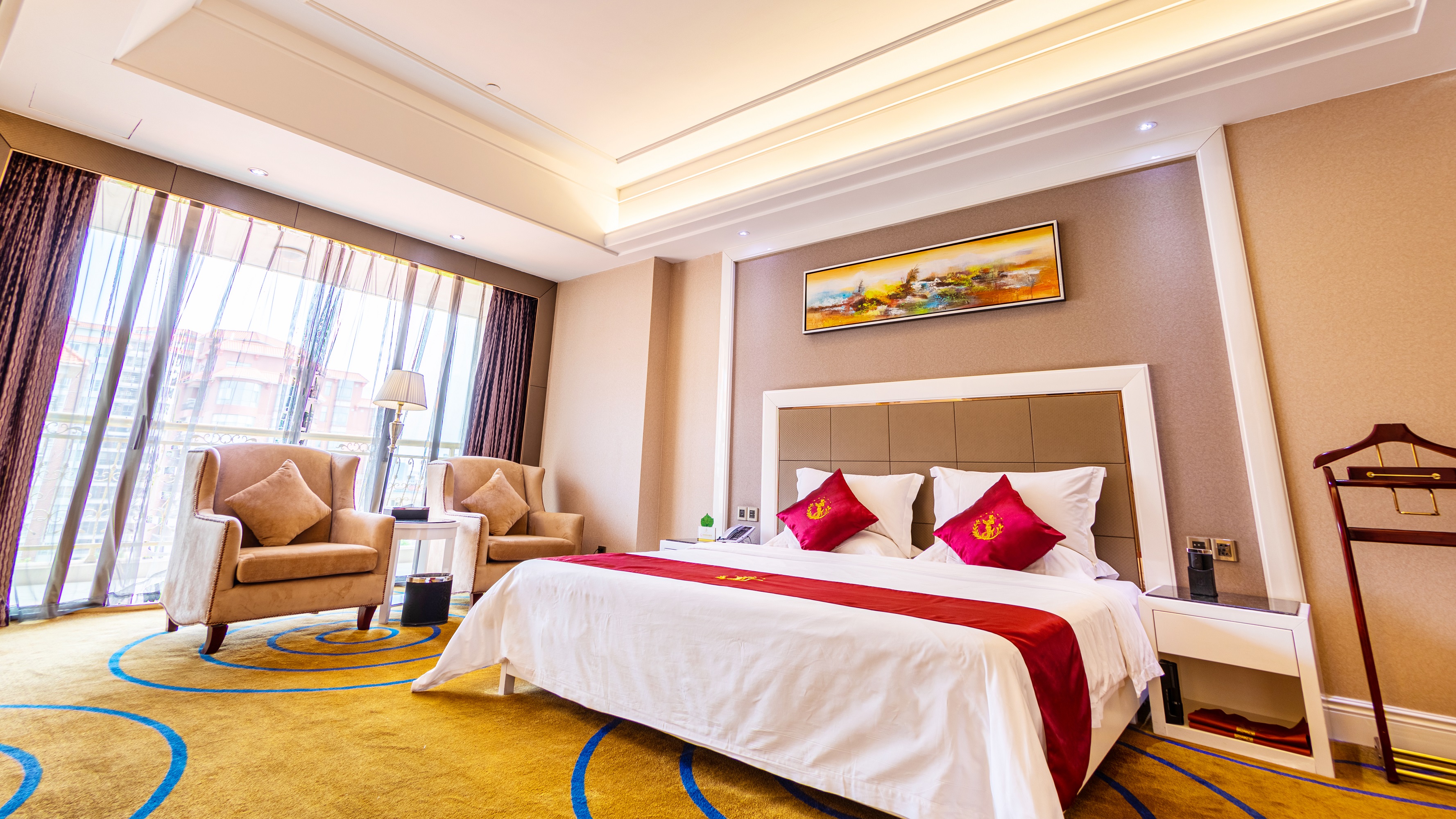 Wuhua International Hotel豪华套房（一房一厅）