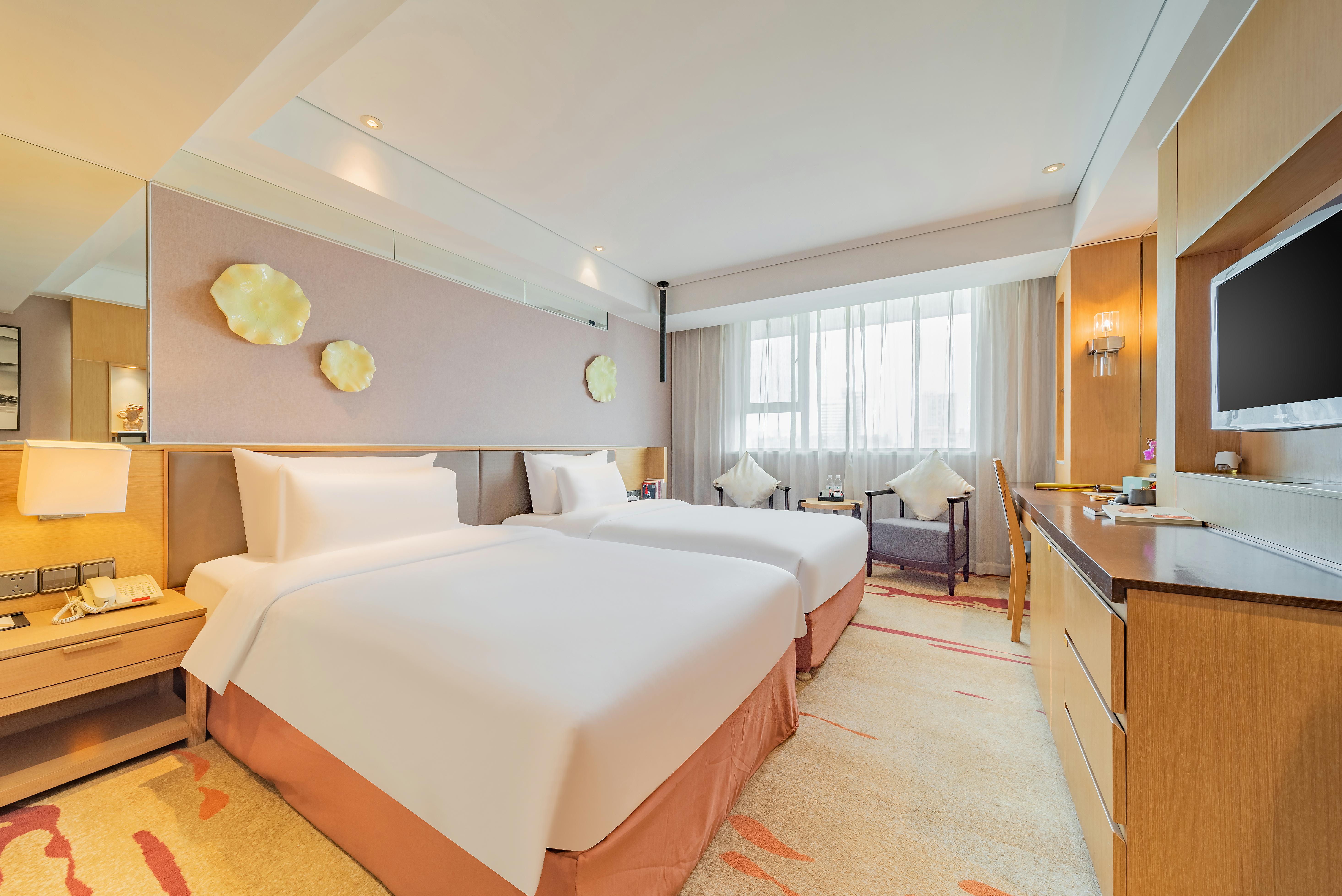 探花双床房（小冰箱+禅意茶具）